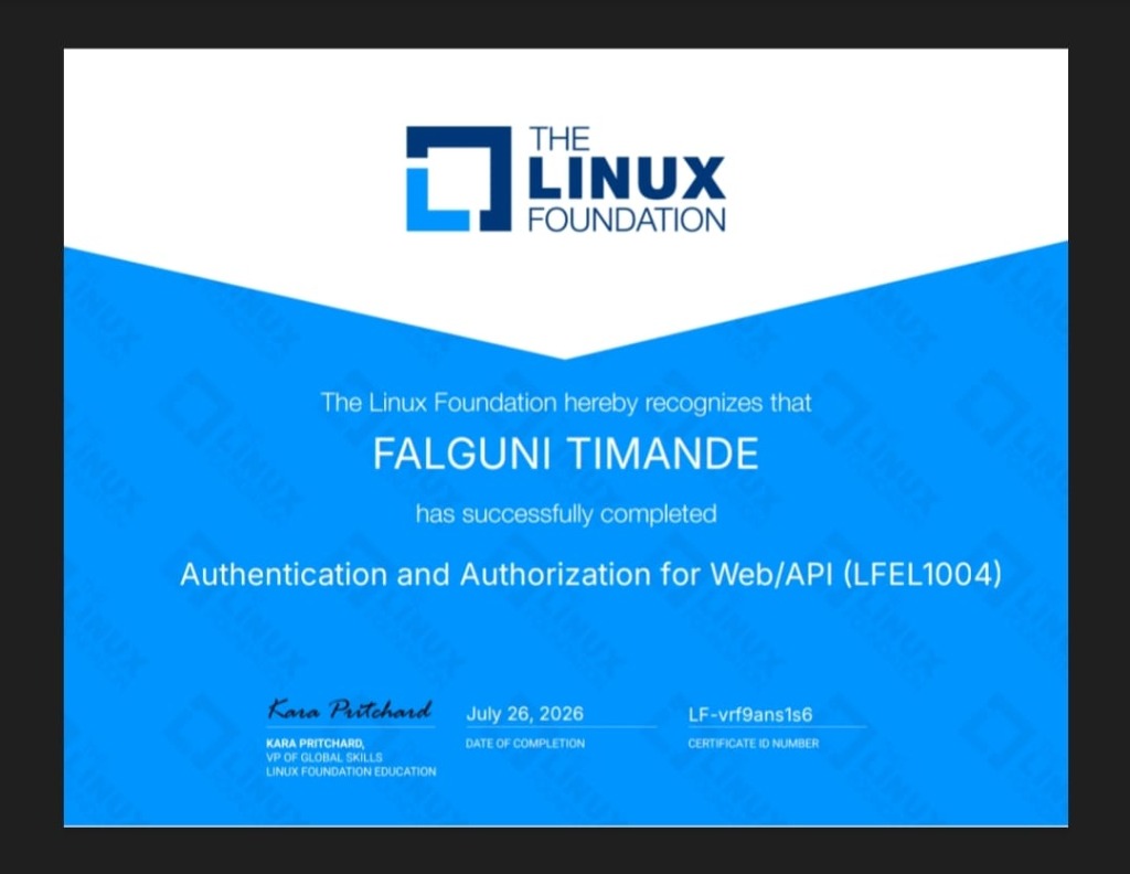Linux Foundation Auth for Web/API