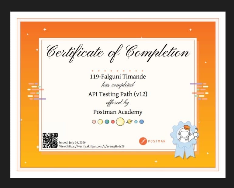 Postman API Testing Path