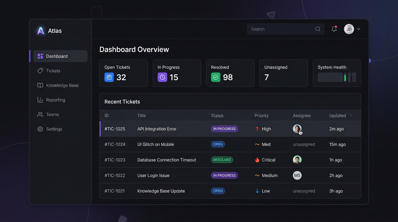 Issue Tracker & Knowledge Base